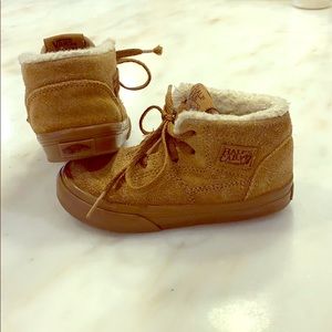 Toddler Vans Half Cab with Sherpa Fleece lining